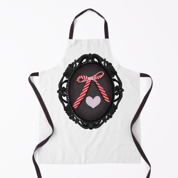 Item preview, My Gothic Romance – Victorian Cameo Bow Pattern in Pink Black and Crimson designed and sold by VirtuallyCreativ .