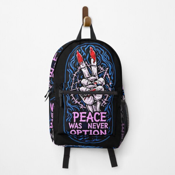Item preview, Peace Was Never an Option Gothic Skeleton Hand designed and sold by Neer arts.