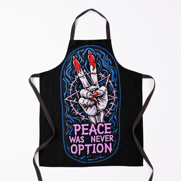 Item preview, Peace Was Never an Option Gothic Skeleton Hand designed and sold by Neer arts.