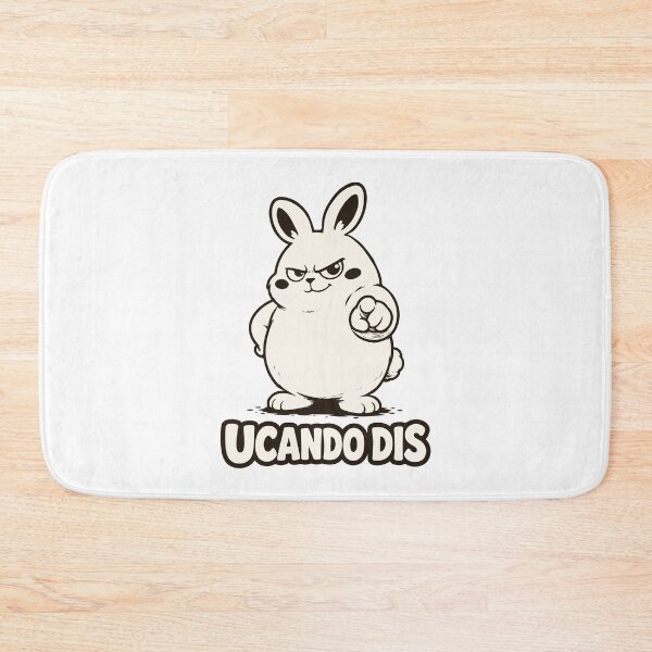 Item preview, Sassy Motivational Bunny - Funny Gym Quote designed and sold by MalisoStickers.