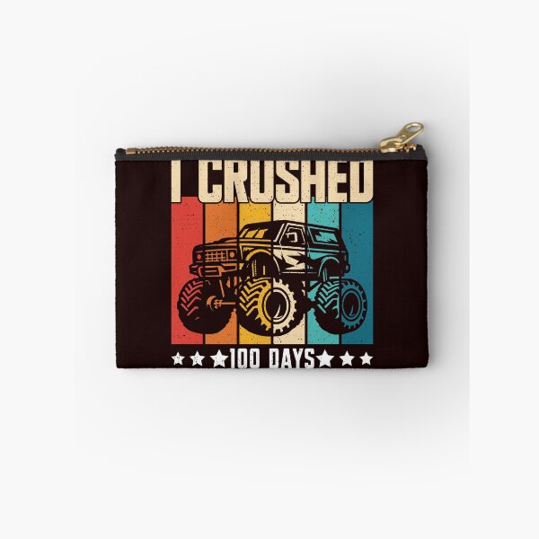 Item preview, I Crushed 100 Days Of School Monster Truck Student Celebration designed and sold by PopStars1993.
