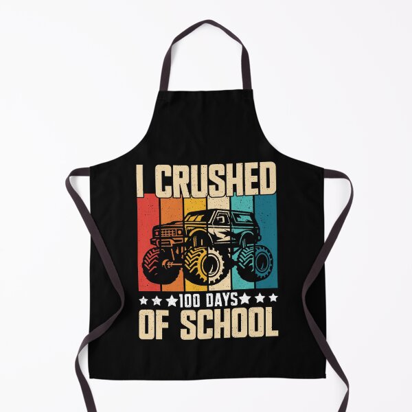 Item preview, I Crushed 100 Days Of School Monster Truck Student Celebration designed and sold by PopStars1993.