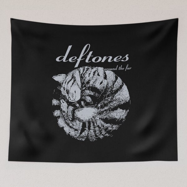 Item preview, Sleeping Cat Around The Fur Alt Metal Inspired Classic T-Shirt designed and sold by LillyCustomTees.