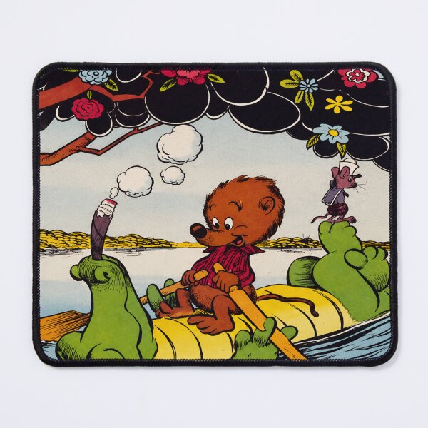 Item preview, Pogo - Comic Book Art - Vintage Cartoon Style Bear River Adventure Art for Retro Nursery Decor Lovers designed and sold by RickE.