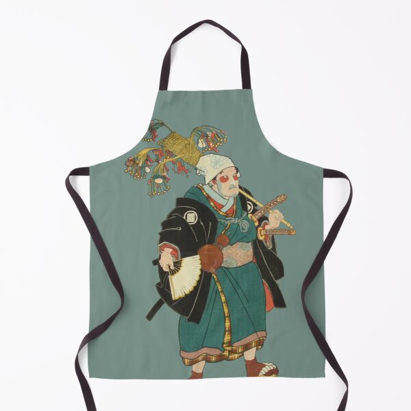 Item preview, The Fearless Journey – Modern Ukiyo-e /Eucalyptus Green Edition designed and sold by Black Swallow.
