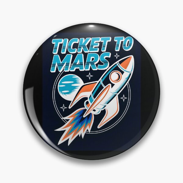 Item preview, Ticket to Mars designed and sold by Agu210.