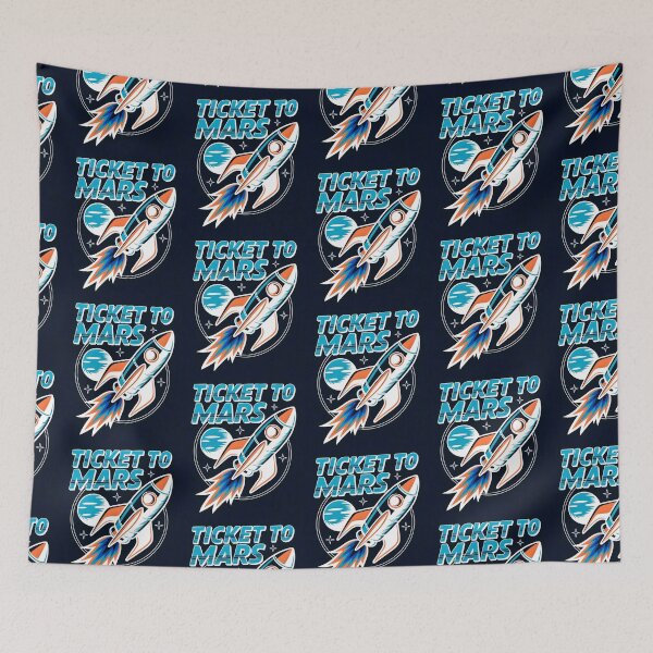 Item preview, Ticket to Mars designed and sold by Agu210.