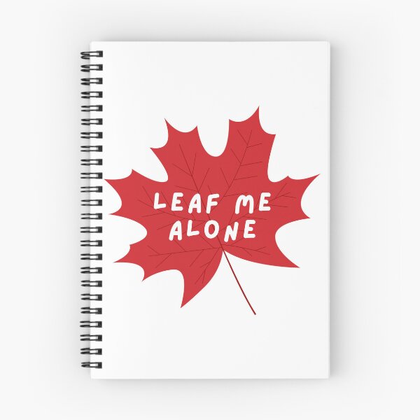 Item preview, Leaf Me Alone designed and sold by Spring Things.