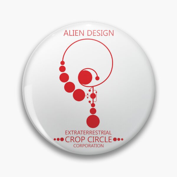 Item preview, Extraterrestrial Crop Circle Corporation Alien Design 131 designed and sold by MagicEyesOnly.
