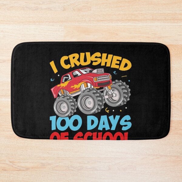 Item preview, I Crushed 100 Days Of School Monster Truck Student Celebration designed and sold by PopStars1993.