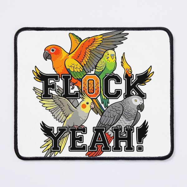 Item preview, Flock Yeah! designed and sold by The Quiet Canvas By Jacky.