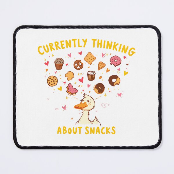 Item preview, Currently Thinking About Snacks Foodie Snack Lover Food Enthusiast designed and sold by HumansStuck12.