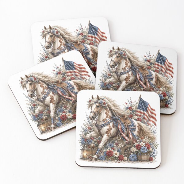 Item preview, USA Pride Horse designed and sold by PetalGarden.