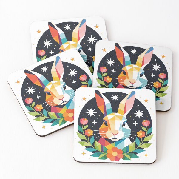 Item preview, Mosaic Rabbit  designed and sold by unboxedbyJuls.