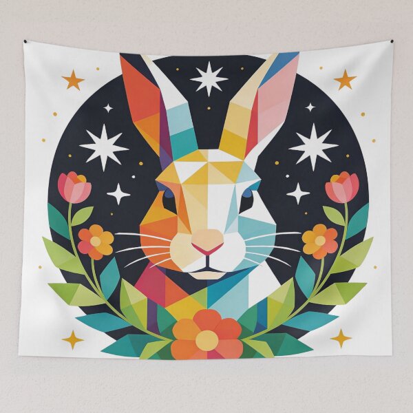Item preview, Mosaic Rabbit  designed and sold by unboxedbyJuls.