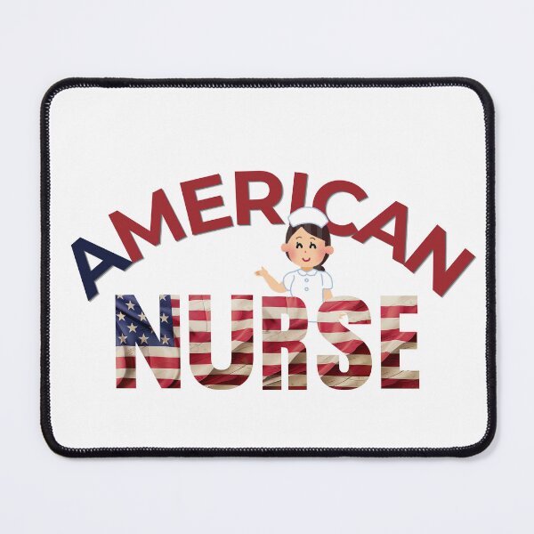 Item preview, American Nurse | USA Flag Patriotic Nursing Design designed and sold by EVESTUDIOART.