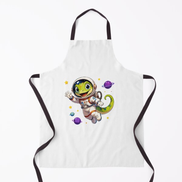Item preview, Cute Astronaut Lizard Space Explorer Cartoon Character designed and sold by Krincydigitalart.