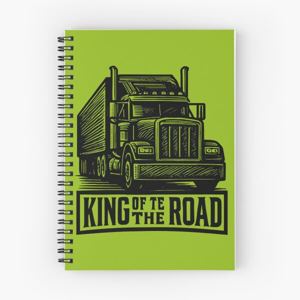 Item preview, King of the Road - Retro Trucker Life designed and sold by GoGreenlove.