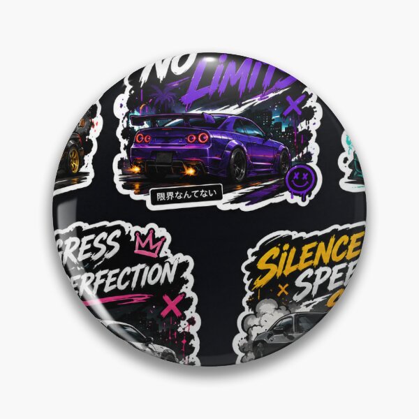 Item preview, Stylish Cars sticker pack designed and sold by GenBetaStickers.