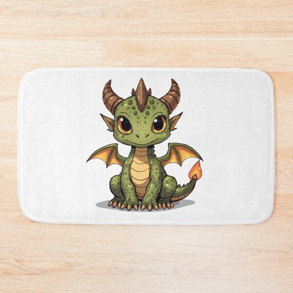 Item preview, Cute Lantern Dragon Fantasy Art designed and sold by HoneyBreezeCo.