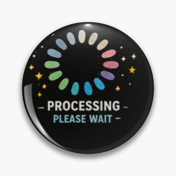 Item preview, AAC Processing Time Rainbow Wheel Graphic designed and sold by GUINewAlex.