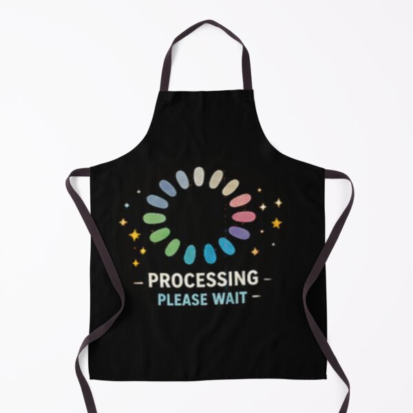 Item preview, AAC Processing Time Rainbow Wheel Graphic designed and sold by GUINewAlex.
