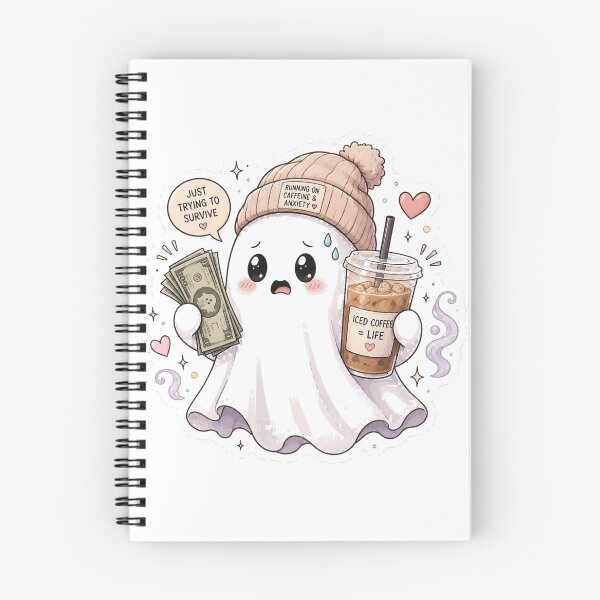 Item preview, Financially Haunted designed and sold by InkWanderStudio.