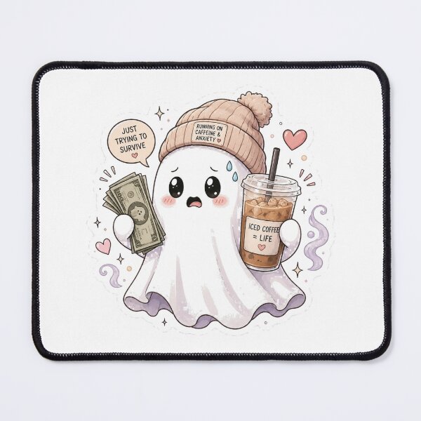 Item preview, Financially Haunted designed and sold by InkWanderStudio.