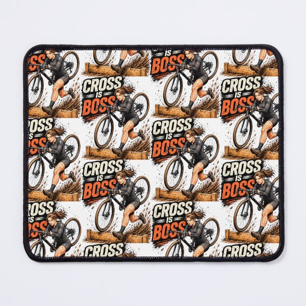 Item preview, Cyclo Cross Queen — Cross Is Boss | CX Attitude designed and sold by Pedal & Pace.