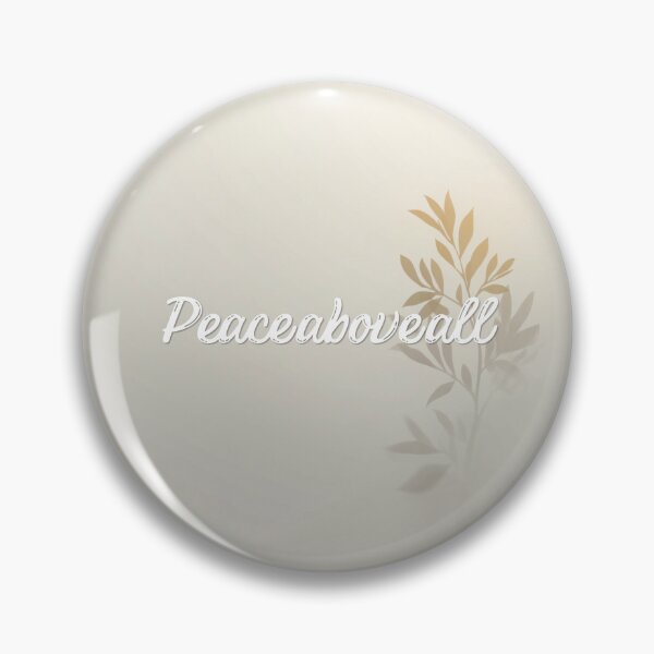 Item preview, Peace Over Everything – Minimalist Affirmation Typography Design designed and sold by CosmicQuietLab.