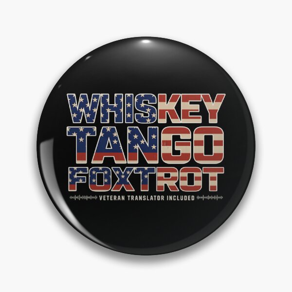 Item preview, Veteran Alphabet Whiskey Tango Foxtrot Military Humor Patriotic American Flag Design designed and sold by ZyziowskyArt.
