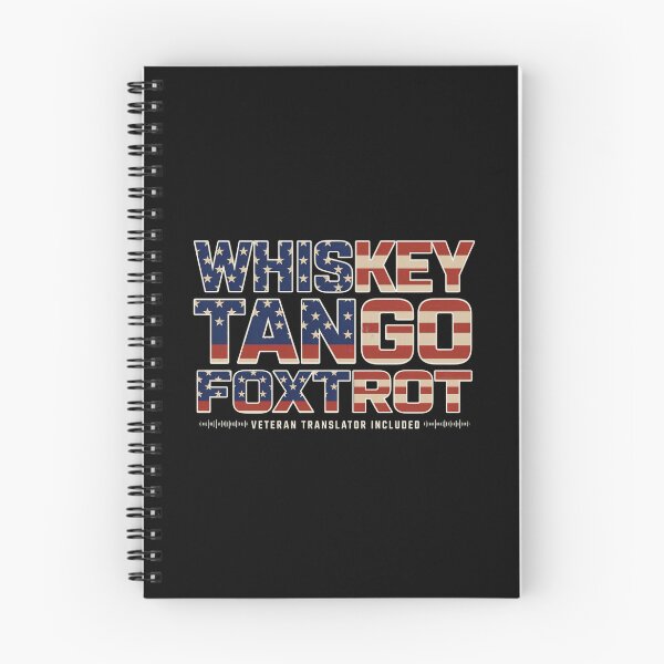Item preview, Veteran Alphabet Whiskey Tango Foxtrot Military Humor Patriotic American Flag Design designed and sold by ZyziowskyArt.