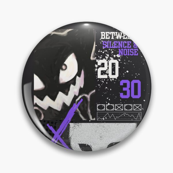Item preview, Between silence and noise, purple and black design designed and sold by Luxrevy.