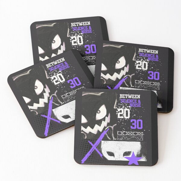 Item preview, Between silence and noise, purple and black design designed and sold by Luxrevy.