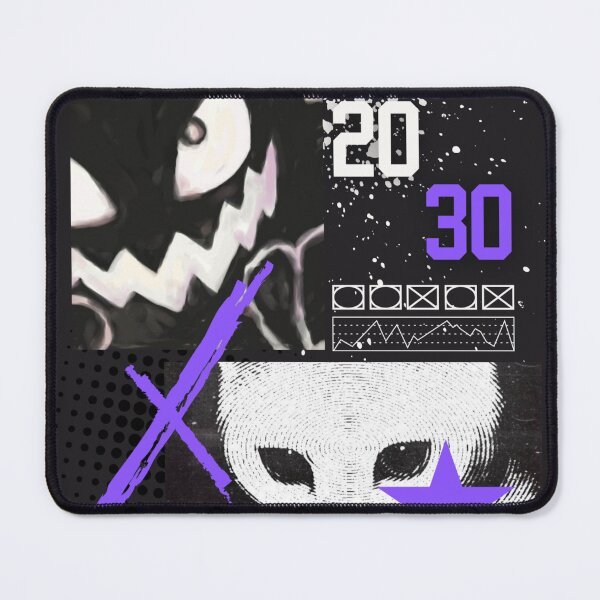 Item preview, Between silence and noise, purple and black design designed and sold by Luxrevy.