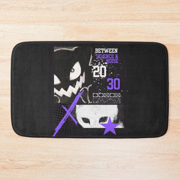 Item preview, Between silence and noise, purple and black design designed and sold by Luxrevy.