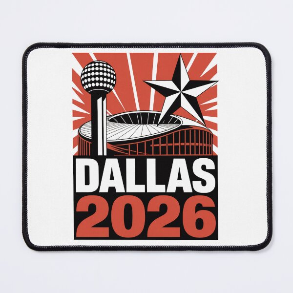 Item preview, Dallas 2026 Texas Soccer Souvenir T-Shirt V1 designed and sold by DarylWelsh2024.