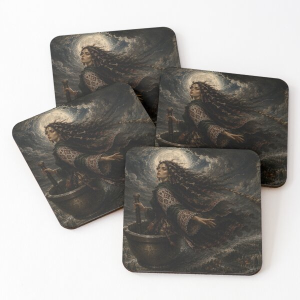 Item preview, Baba Yaga — Riding the Storm | Defeated Legends Series designed and sold by Qorvun.