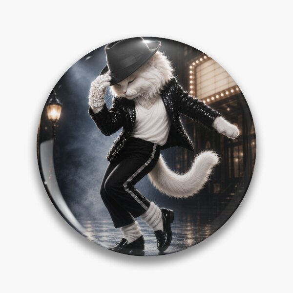 Item preview, Dancing Cats New York Nights | Romantic Cat Couple Ballroom Dance | Elegant Cat Lover Sticker & Gift designed and sold by AstraDrip Studio.