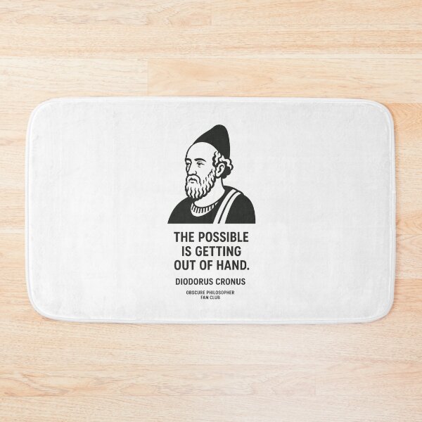 Item preview, Diodorus Cronus — The Possible Is Getting Out of Hand | Obscure Philosopher Fan Club designed and sold by Grand Illusions.
