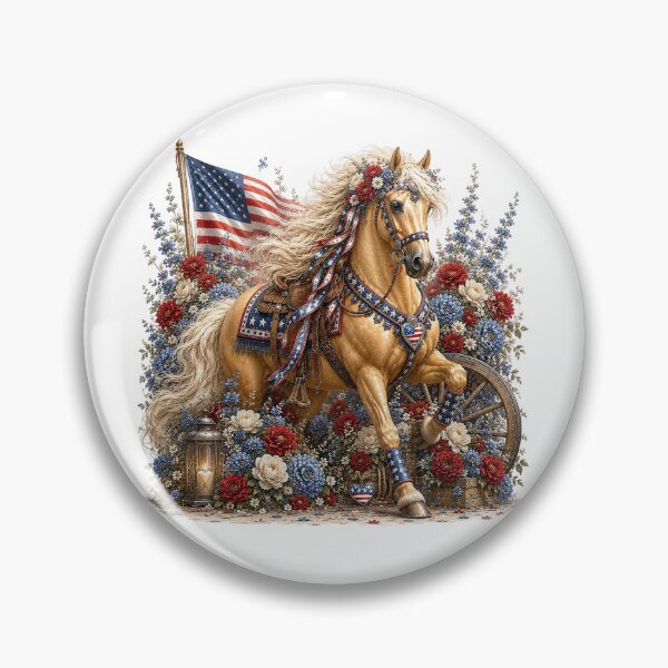 Item preview, USA Pride Horse designed and sold by PetalGarden.
