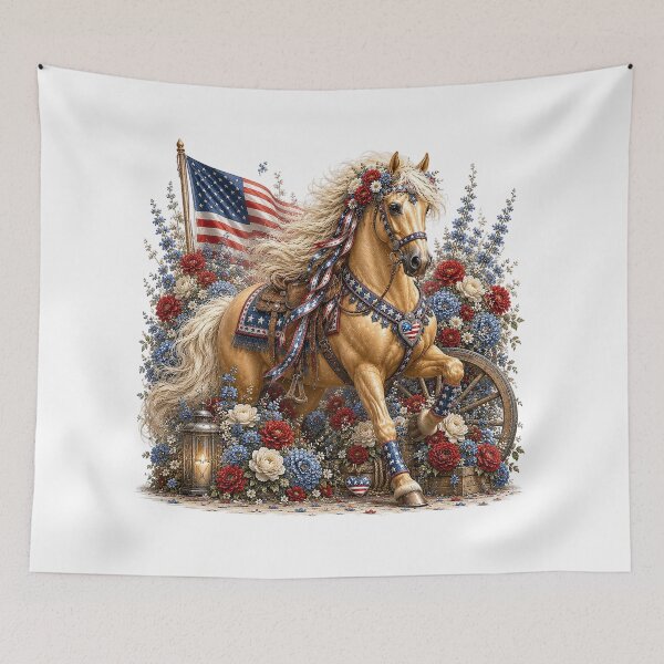 Item preview, USA Pride Horse designed and sold by PetalGarden.