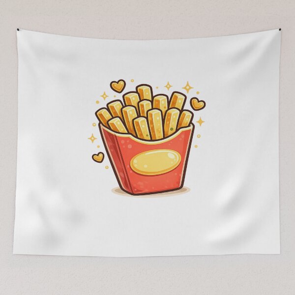 Item preview, Cute Fries designed and sold by Wild Horizon Studio.