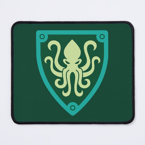 Item preview, Cthulhu Shield Emblem designed and sold by Highonbricks.