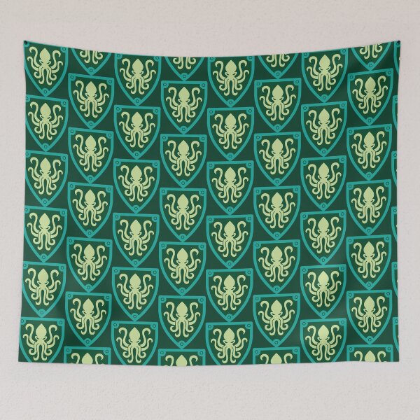 Item preview, Cthulhu Shield Emblem designed and sold by Highonbricks.