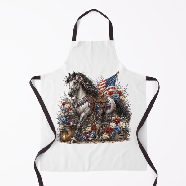 Item preview, Western Patriot Horse designed and sold by PetalGarden.