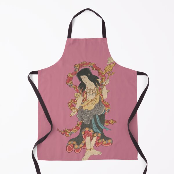Item preview, Lotus and Rose Serenity – Modern Ukiyo-e / Dusty Rose Edition designed and sold by Black Swallow.