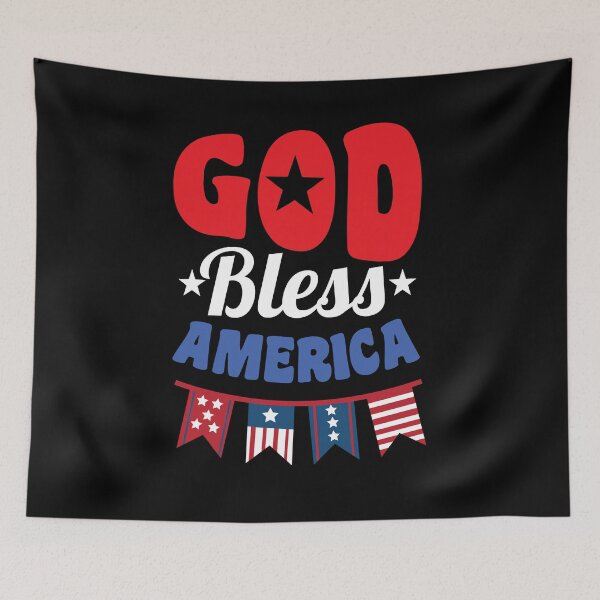 Item preview, God Blass America designed and sold by BesasDesigns.