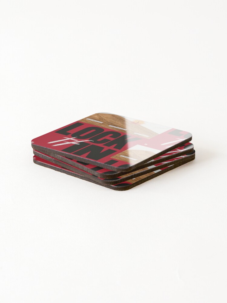 Thumbnail 4 of 5, Coasters (Set of 4), Lock In designed and sold by DPZT.