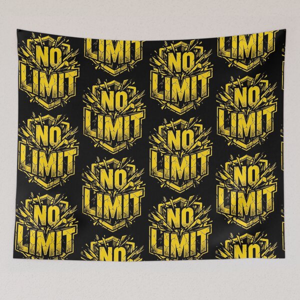 Item preview, No Limit – Break Every Barrier designed and sold by blindninja.